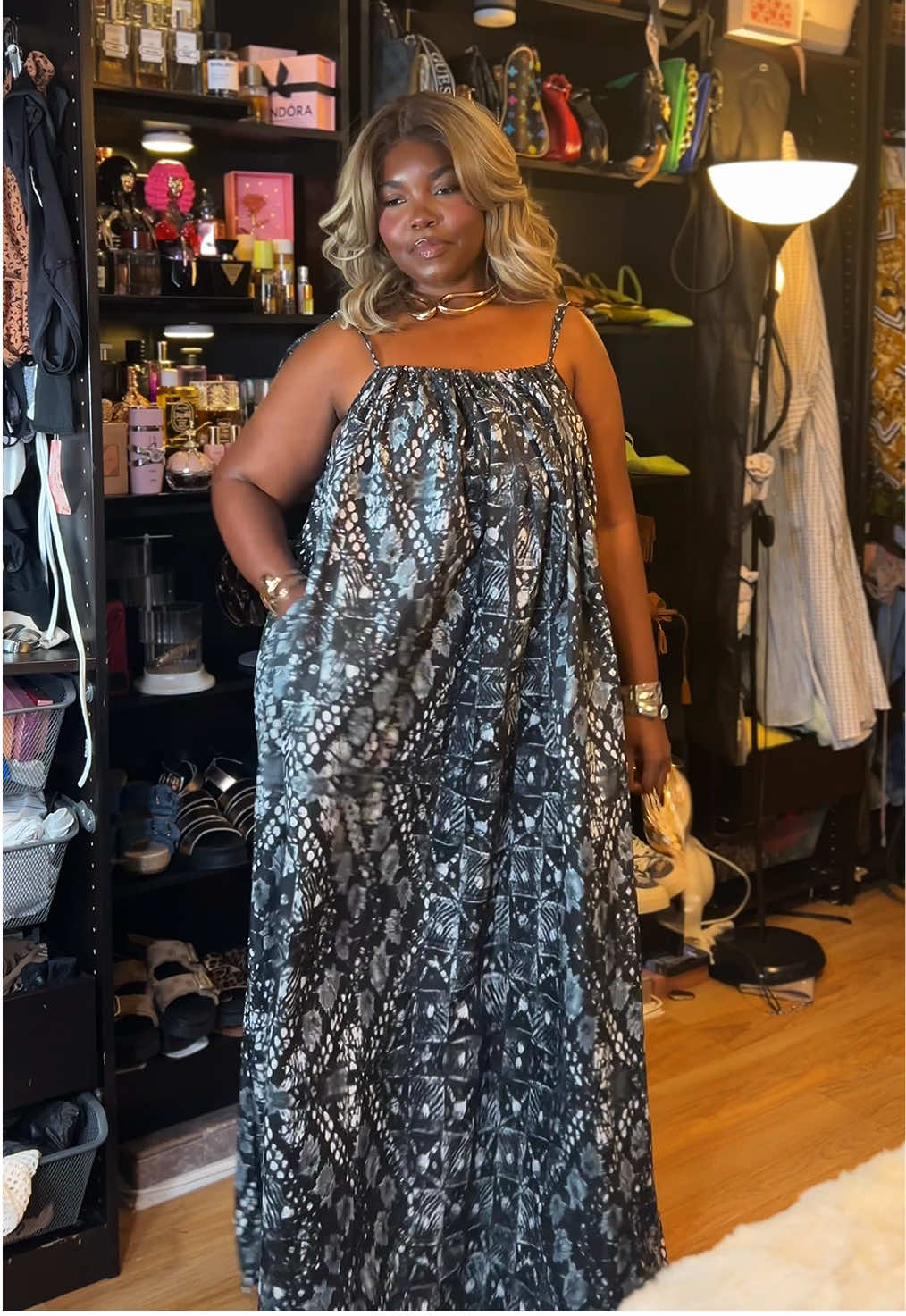 This dress 💕 @🦋Gladys🦋  #maxidress #maxidressoutfit #africanprintdress 