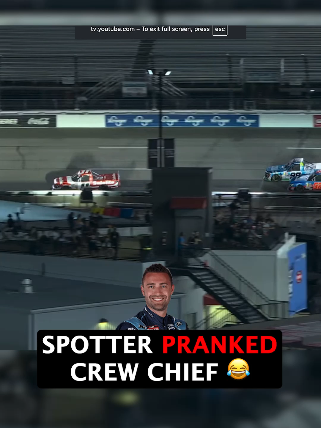 the impression was pretty good though 😂 #nascar #racing #nascarracing