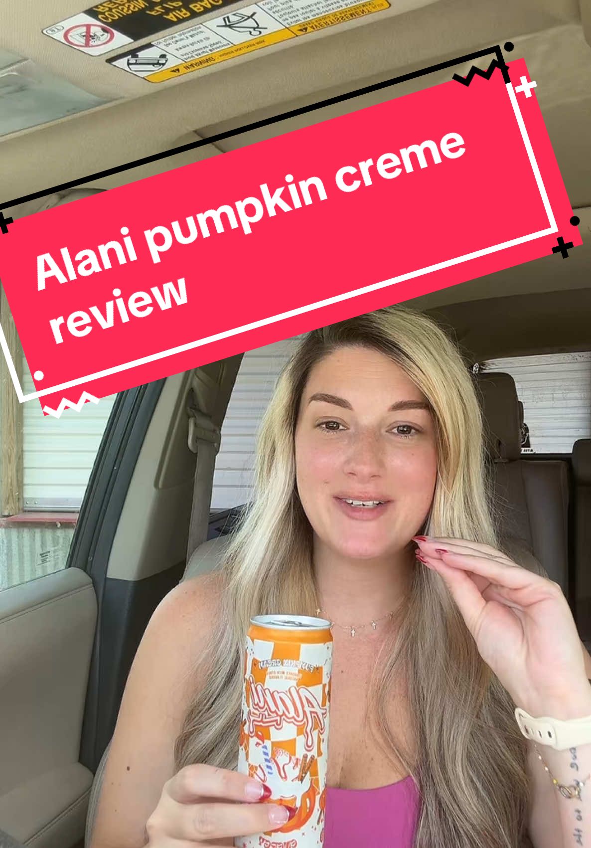 The long awaited pumpkin crème review. #alani #alanipumpkincreme #pumpkinpie #alaninutrition @Alani Nutrition 