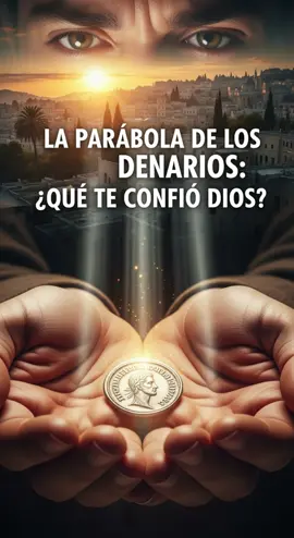 *”¿Sabías que la parábola de los denarios que contó Jesús hace más de 2,000 años no habla de dinero, sino de tu responsabilidad espiritual? En este video exploramos su significado original, usando la lengua y modismos de su época, para descubrir cómo Dios nos confía talentos y espera que los multipliquemos.Aprenderás:	•	Qué era un denario en tiempos de Jesús y su valor real.	•	Por qué cada siervo recibió según su capacidad.	•	La verdadera enseñanza sobre fe, valentía y responsabilidad espiritual.No escondas tus talentos. Reflexiona y descubre cómo responder al llamado de Dios hoy.✅ Comparte este video y comenta: ¿qué harás con tu ‘denario’?”* #ParáboladeLosDenarios #Jesús #FeActiva #Talentos #ResponsabilidadEspiritual     