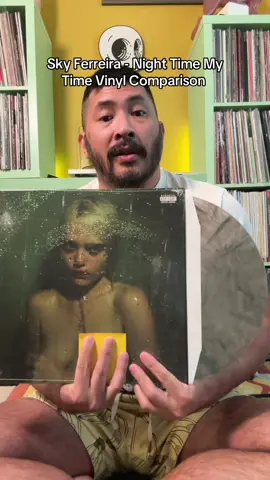 A vinyl comparison between the first pressing and the newest official reissue of Sky Ferreira Night Time My Time on vinyl. #skyferreira #vinyl #audiophile 