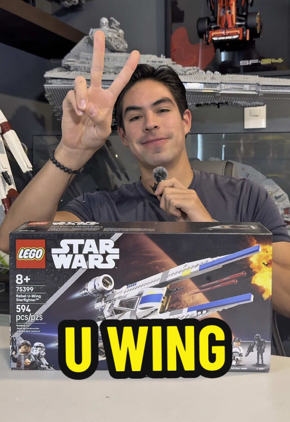 LEGO STAR WARS ANDOR U WING #lego #legostarwars #andor #live #luispabricks