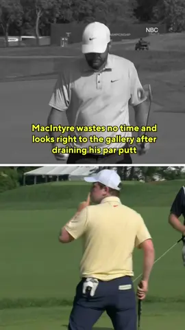 Things are heating up at the BMW Championship 👀 #golf #golftiktok #golftok #PGATOUR 