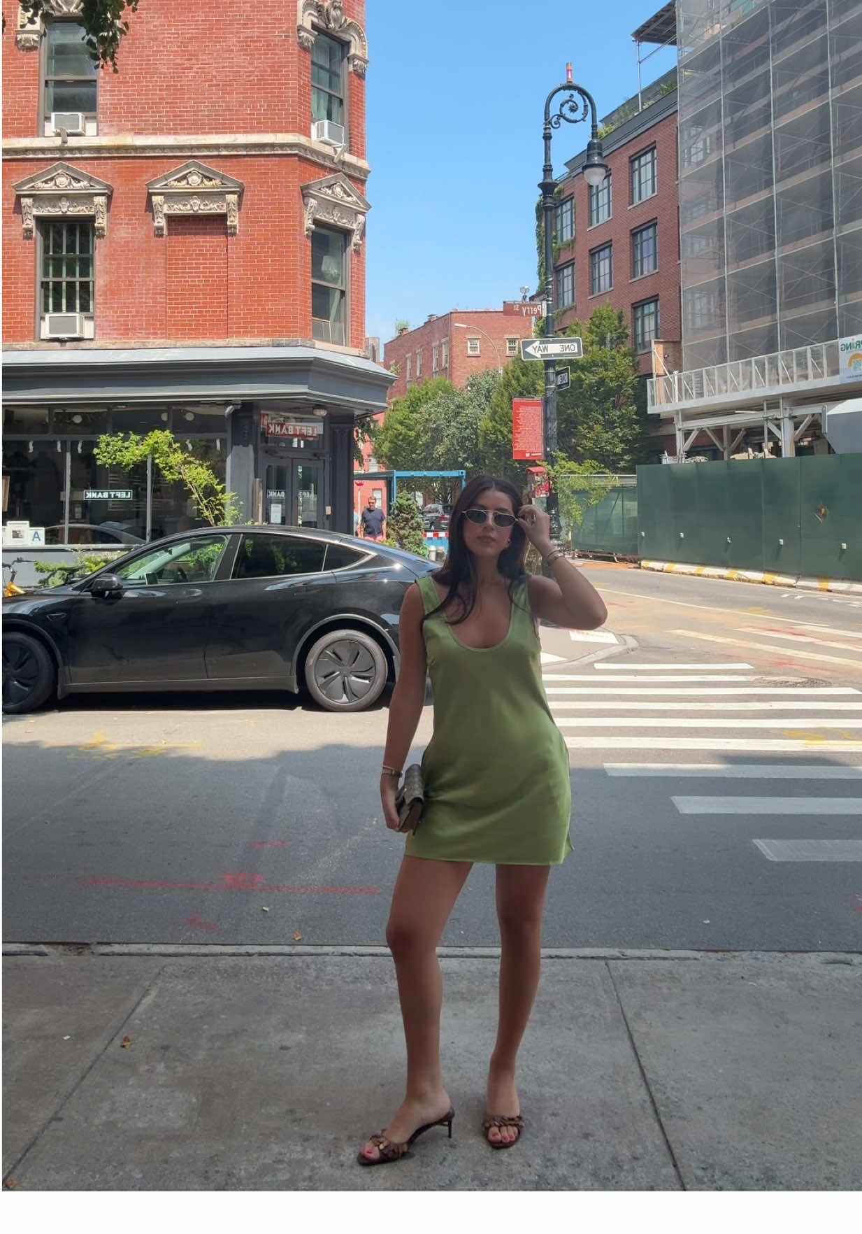 beyond obsessed with this dress and the west village 