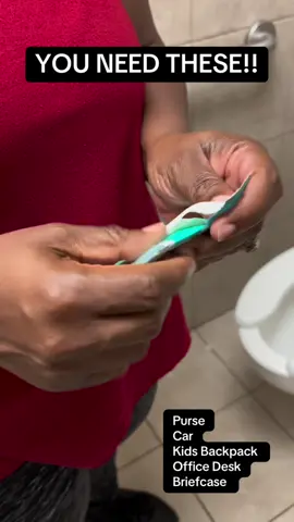 You need these disposable toilet seat covers public bathrooms are gross so get these. Keep some in your purse, the car, the kids backpacks, your desk at work #CleanTok #toiletpaper #toiletseatcover #publicbathrooms #CleanTok 