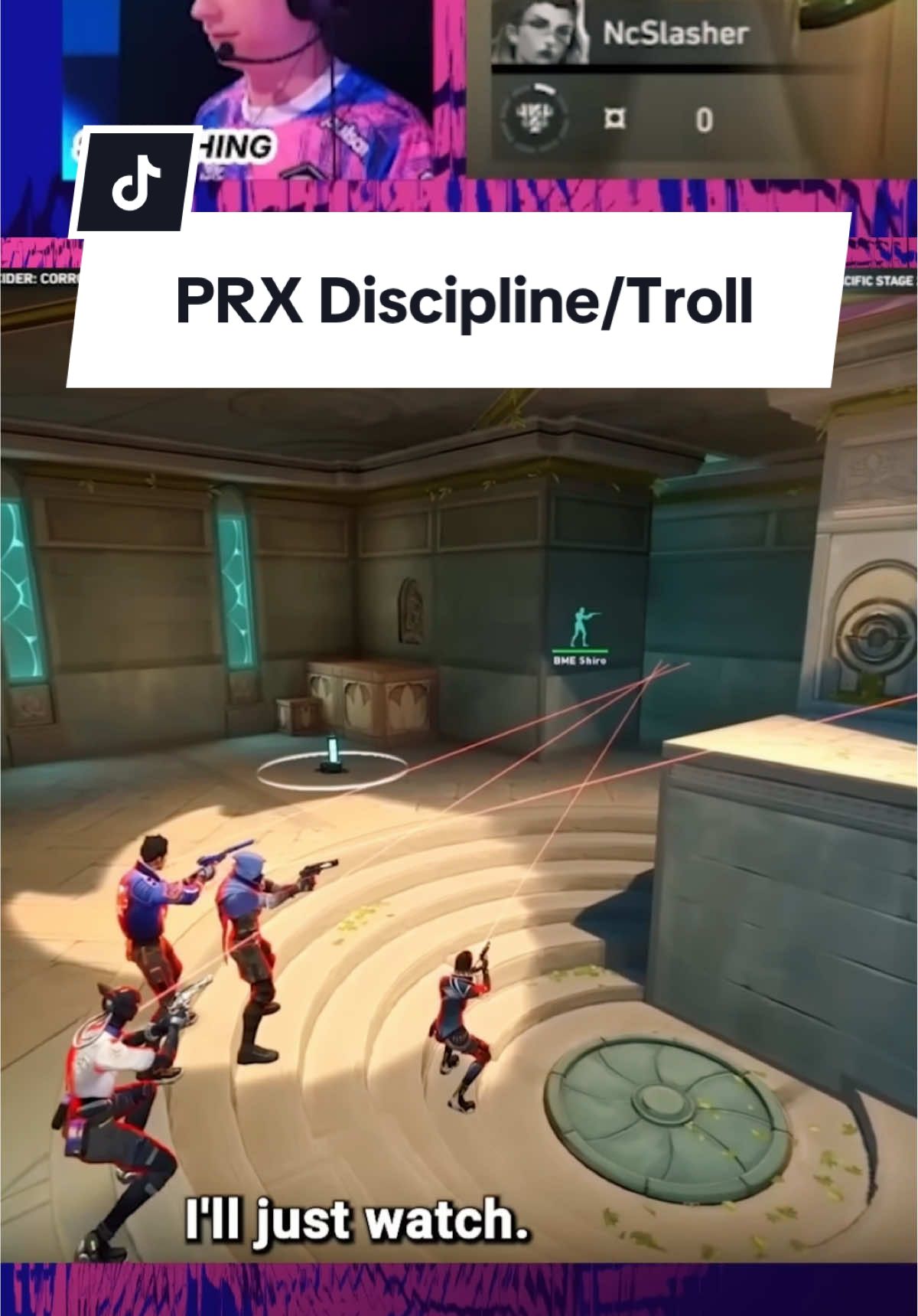 How PRX change from discipline to troll in one play 😂#prx #Valorant #valorantclip #valorantclips #valorantgaming #valorantmemes #valorantfunny #fyp #vct  #creatorsearchinsights (credit:@Paper Rex )