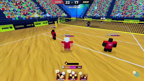 Cold Spike. #volleyballlegends #robloxx 