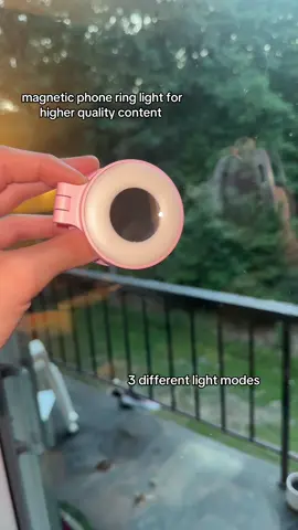 i love my tiny pink ring light #ringlight #bettercontent #lighting #quality #tiktokshop 