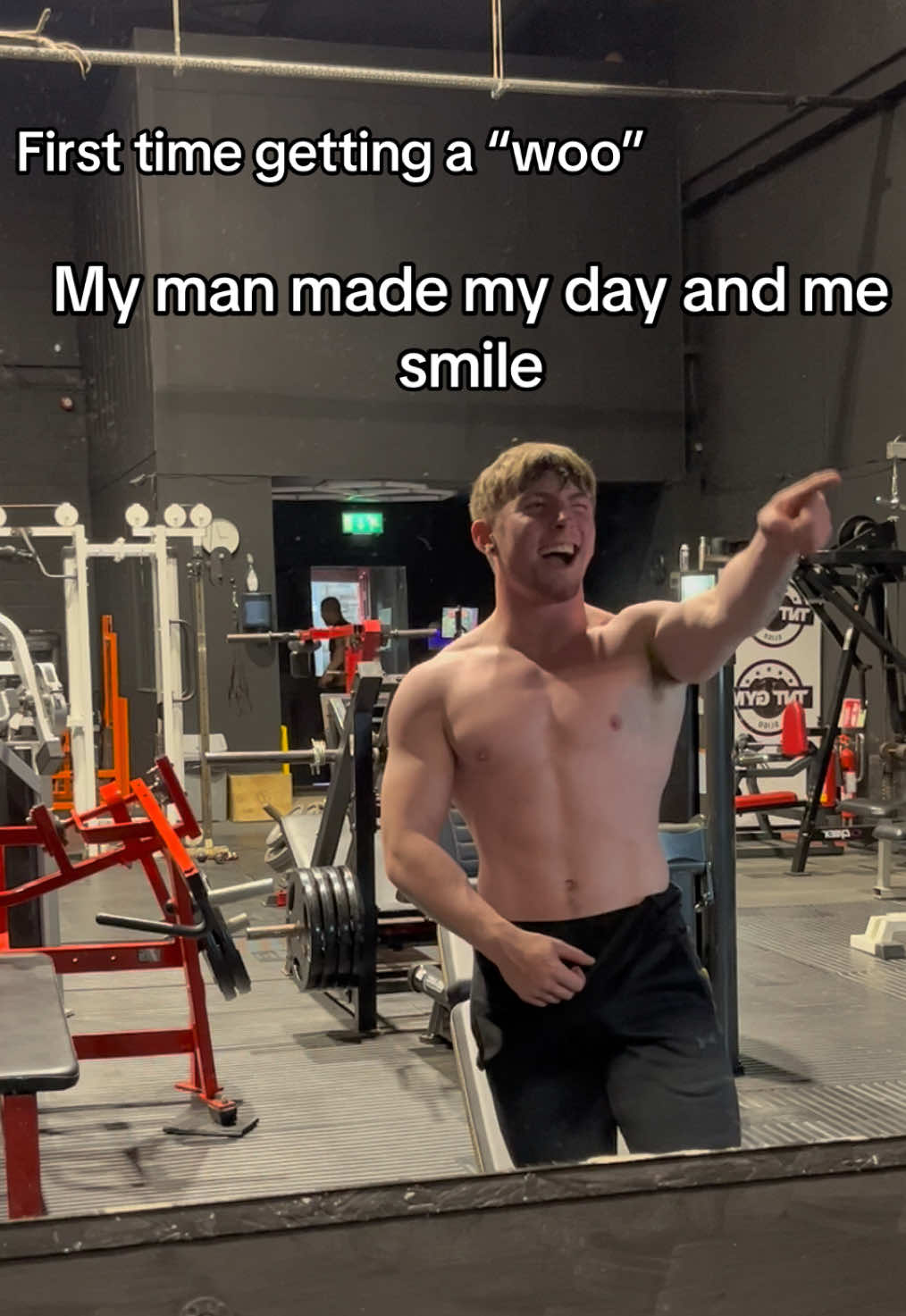 A small comment can make someone’s day 😁 #fyp #GymTok #gymcommunity 