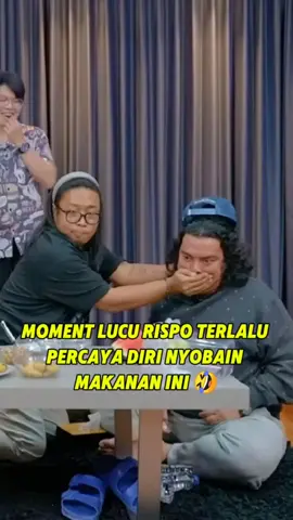 wkwk praz teguh langsung nutup mulutnya rispo🤣 #podcastclips #lucu_ngakak #rispo #prazteguh #fyp  sc:tema Indonesia 