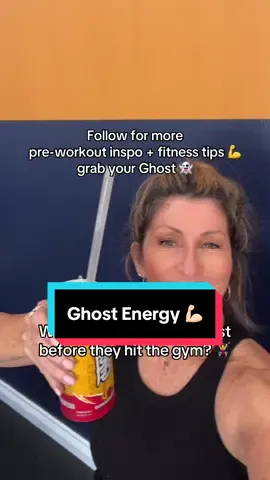 Follow for more pre-workout inspo + fitness tips 💪 AND grab your Ghost 👻 ⸻ 📌 SAVE #GhostEnergy #PreWorkoutFuel #GymTok #FitnessEnergy #SipAndLift  