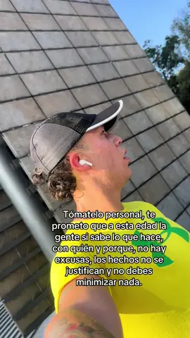#Tómatelo personal, te prometo que a esta edad la gente si sabe lo que hace, con quién y porque, no hay excusas, los hechos no se justifican y no debes minimizar nada.#paratodosdetiktokviral❤️ 