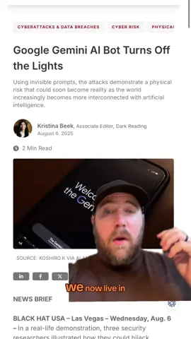 Prompt injection (or promptware?!) attacks on Gemini via calendar invites could do all sorts of stuff against the victims.