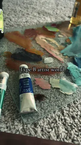 I am a bit Messy but I am free 🧚🏻#typeb #artistsoftiktok #creatives 