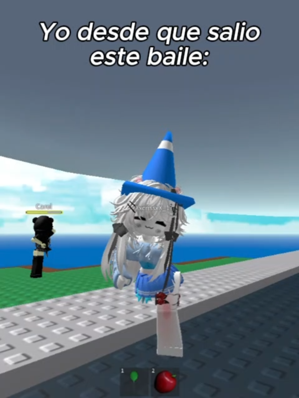 Tanto la cancion como el baile son adictivos 😩😩😩... #acelerada #emoteroblox #robloxdanceemote