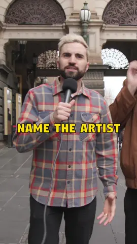 These were way too easy #nametheartist #streetinterview #winfivebucks