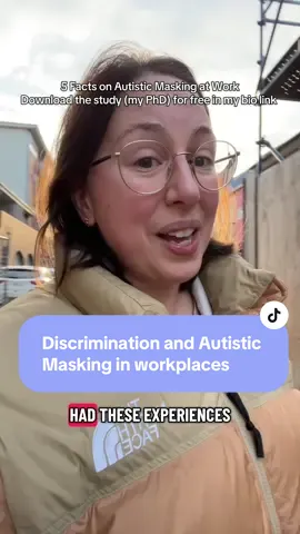 My PhD found that Autistic people face huge barriers in the workplace. Masking and disclosure often feel like lose-lose choices. If we mask, we burn out. If we disclose, we risk discrimination. Research shows we’re extremely likely to experience bullying, social isolation, or even being fired because of our disability. Workplaces often misinterpret autistic traits as evidence of low capability instead of differences in communication and style. This bias means autistic employees are overlooked for promotions, leadership, and jobs we’re fully qualified for—simply because we don’t look neurotypical. It’s systemic, not individual. #neurodivergent #autism #ADHD #MentalHealth #psychology