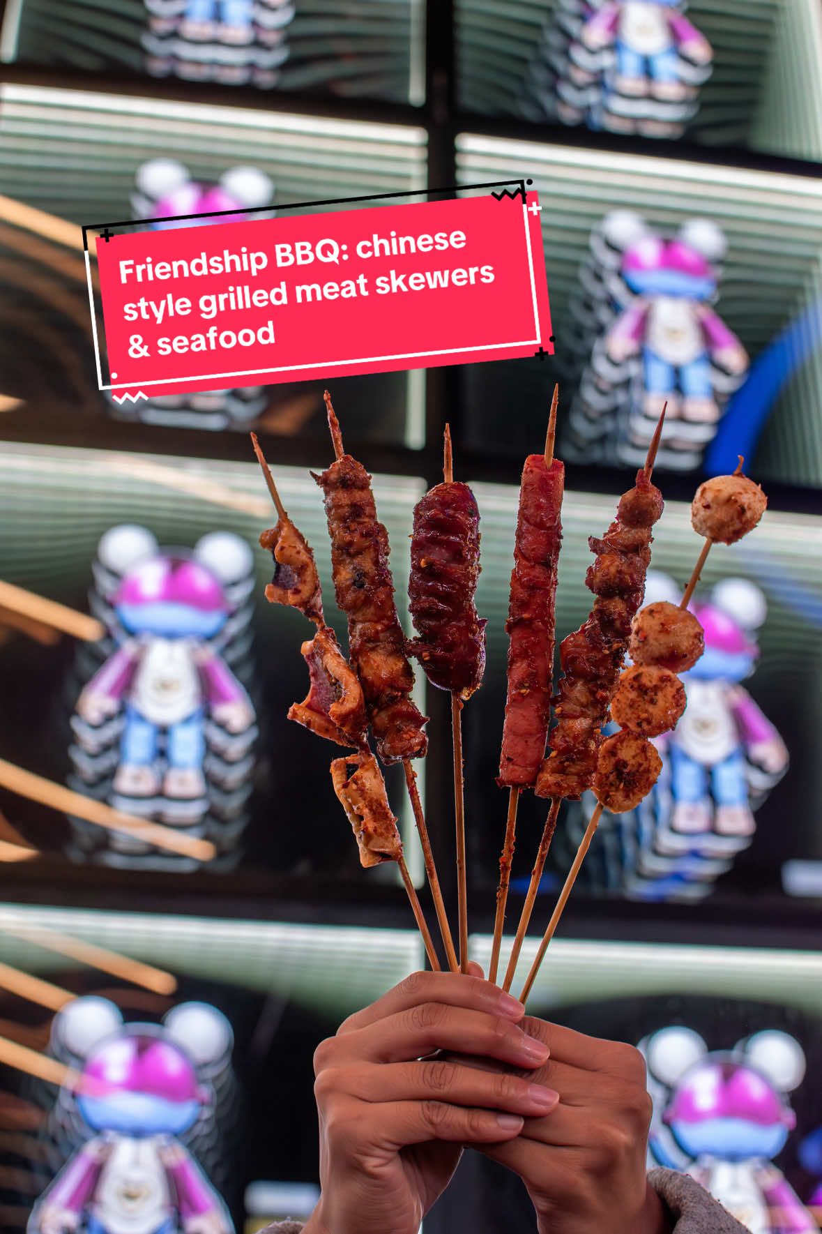 Love grilled meats & seafood? @Friendship BBQ友情客串ATL specializes in NE Chinese cuisine. Packed with spices and flavor 🔥🍢 #chinesefood #atleats #atlfoodies #foodietiktok #duluthga 
