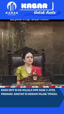 Isu mengenai besaran gaji anggota Dewan Perwakilan Rakyat (DPR) kembali mencuri perhatian publik. Belakangan, beredar unggahan di media sosial yang menyebutkan bahwa gaji anggota DPR naik hingga mencapai Rp 3 juta per hari atau setara Rp 90 juta per bulan. Informasi tersebut viral di platform seperti TikTok dan Instagram, sehingga menimbulkan beragam reaksi dari masyarakat. #hutri80 #kabaruntukanda 
