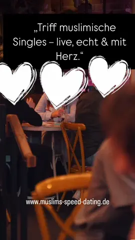 Triff neue muslimische Singles – live & echt! 💬 Lerne in wenigen Minuten spannende Menschen kennen ❤️ Vielleicht wartet dein Match schon beim nächsten Event! 👉 Jetzt anmelden auf: Muslims-speed-dating.de #MuslimSingles #SpeedDating #HalalDating #MuslimLove #MuslimEvents       