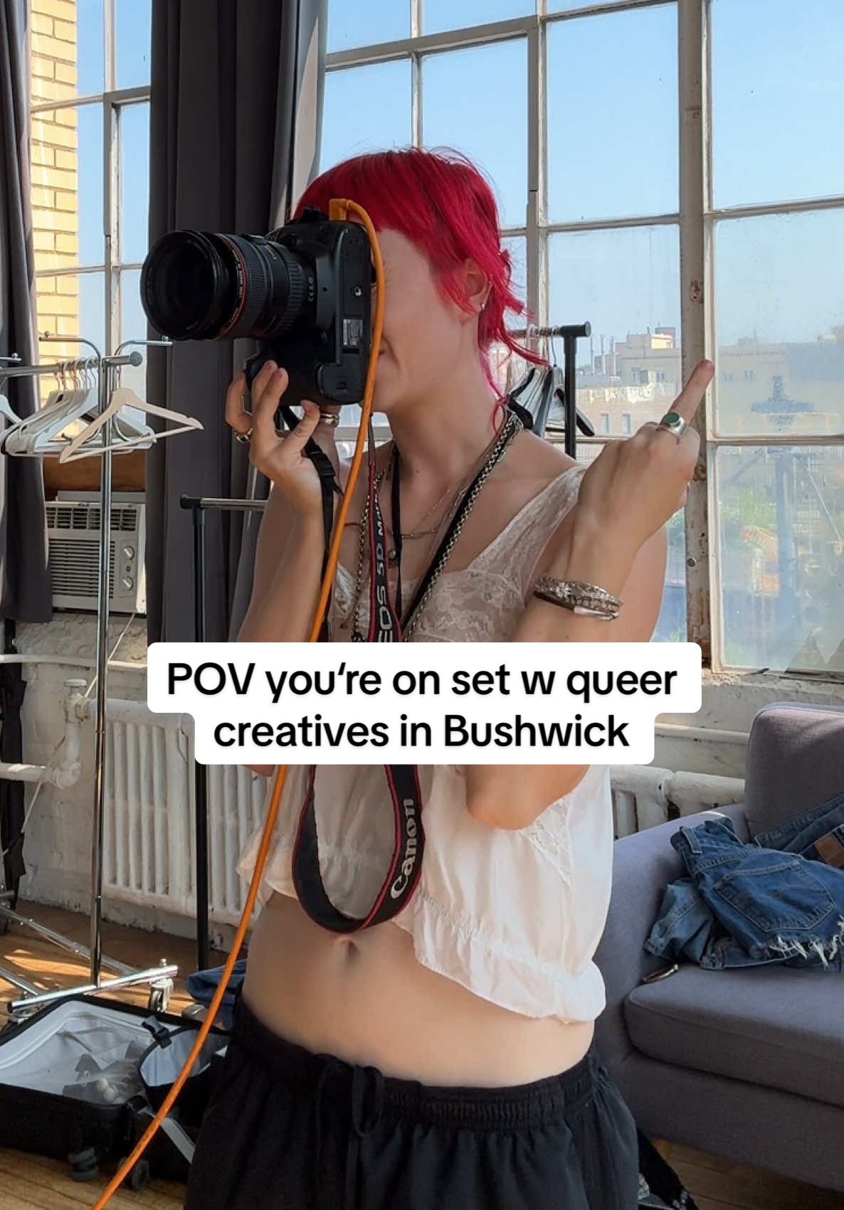 Who‘s next? 😈 @Rachel Malkin @lindz.365 @🧿💘❤️‍🔥🫶🏻  #photoshoot #bushwick #photostudio #onset #queerartist 