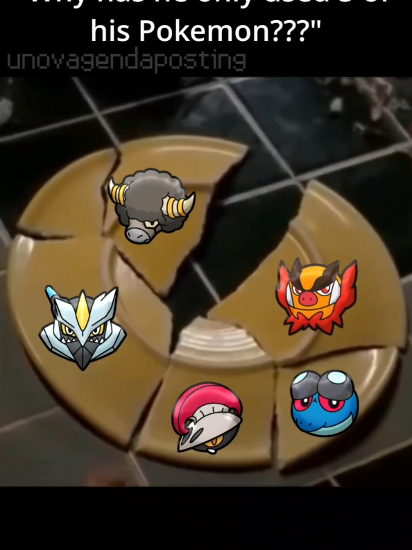 Sneaky Gambit🥶The way he smirks... #sneakygolem #pokemon #kingambit #unova #pokemonshowdown 