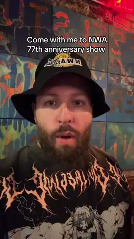 Come with me to NWA 77th anniversary show #nwa 