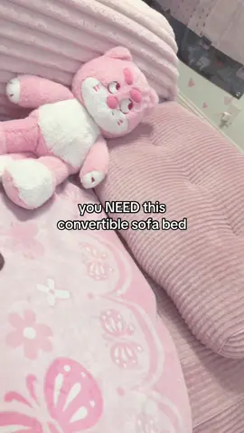 it’s so cute and comfy!! #tiktokshop #pink #sofabed #hellokitty #afuson 
