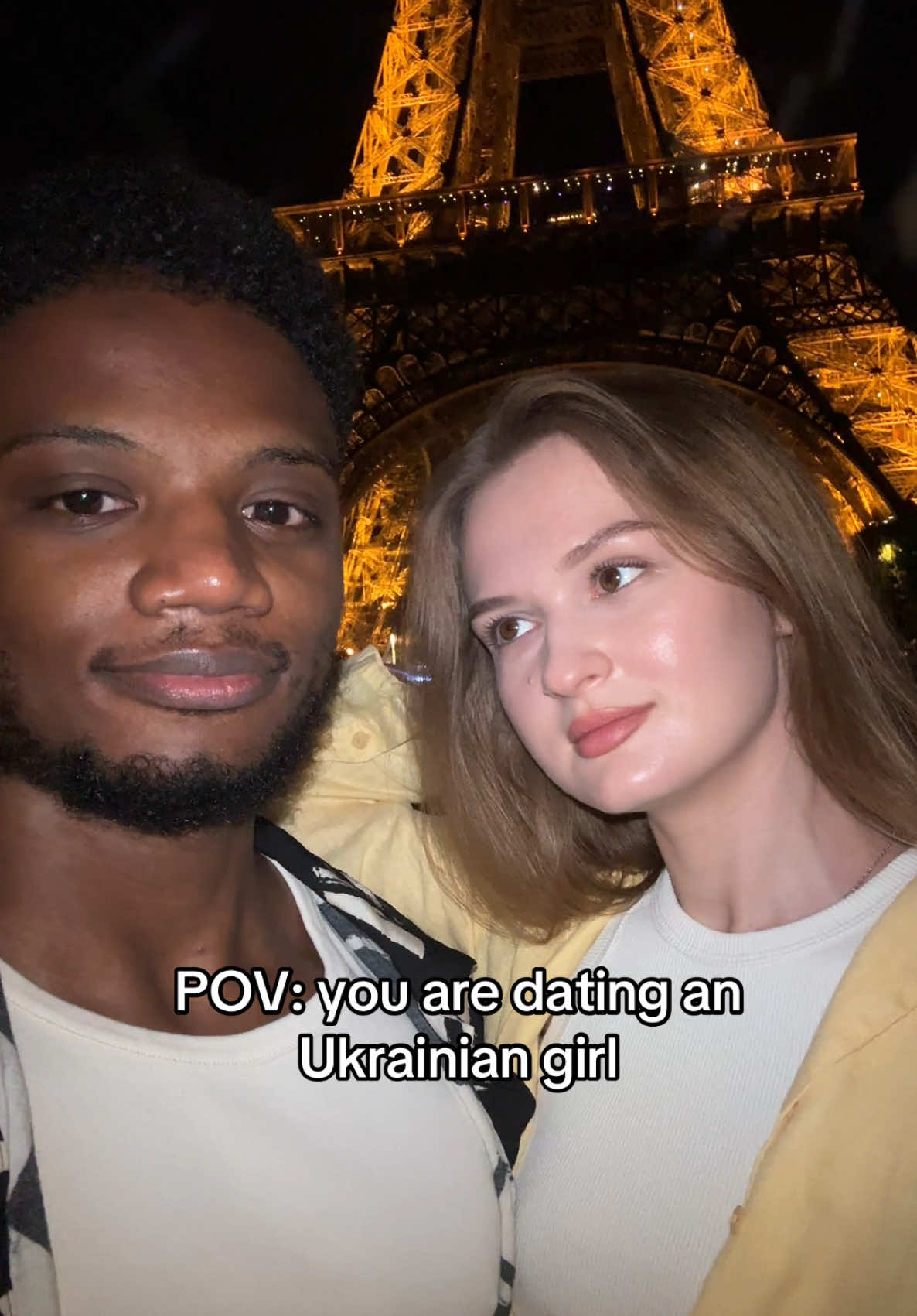 « you can smile » #paris #french #ukraine #tiktokcouple #internationalcouple 