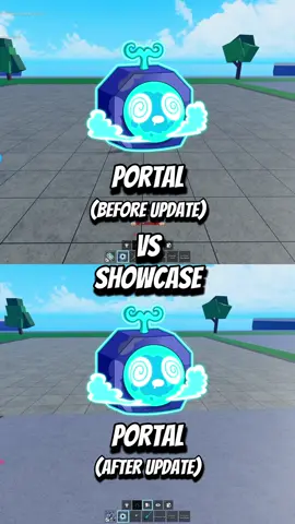 Portal BEFORE and AFTER Update 27 #roblox #dispecs #bloxfruits #bloxfruit 