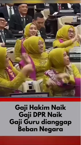 Gaji Anggota DPR Naik Gaji Guru Dan Dosen Kecil, Emang Semua Ditanggung Negara?   #guru  #gajidprnaik #fyp