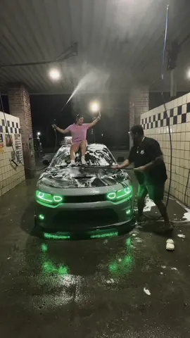 late night shenanigans 👻. @‘👸🏻💐. #fypシ #carwash #latenightvibes 