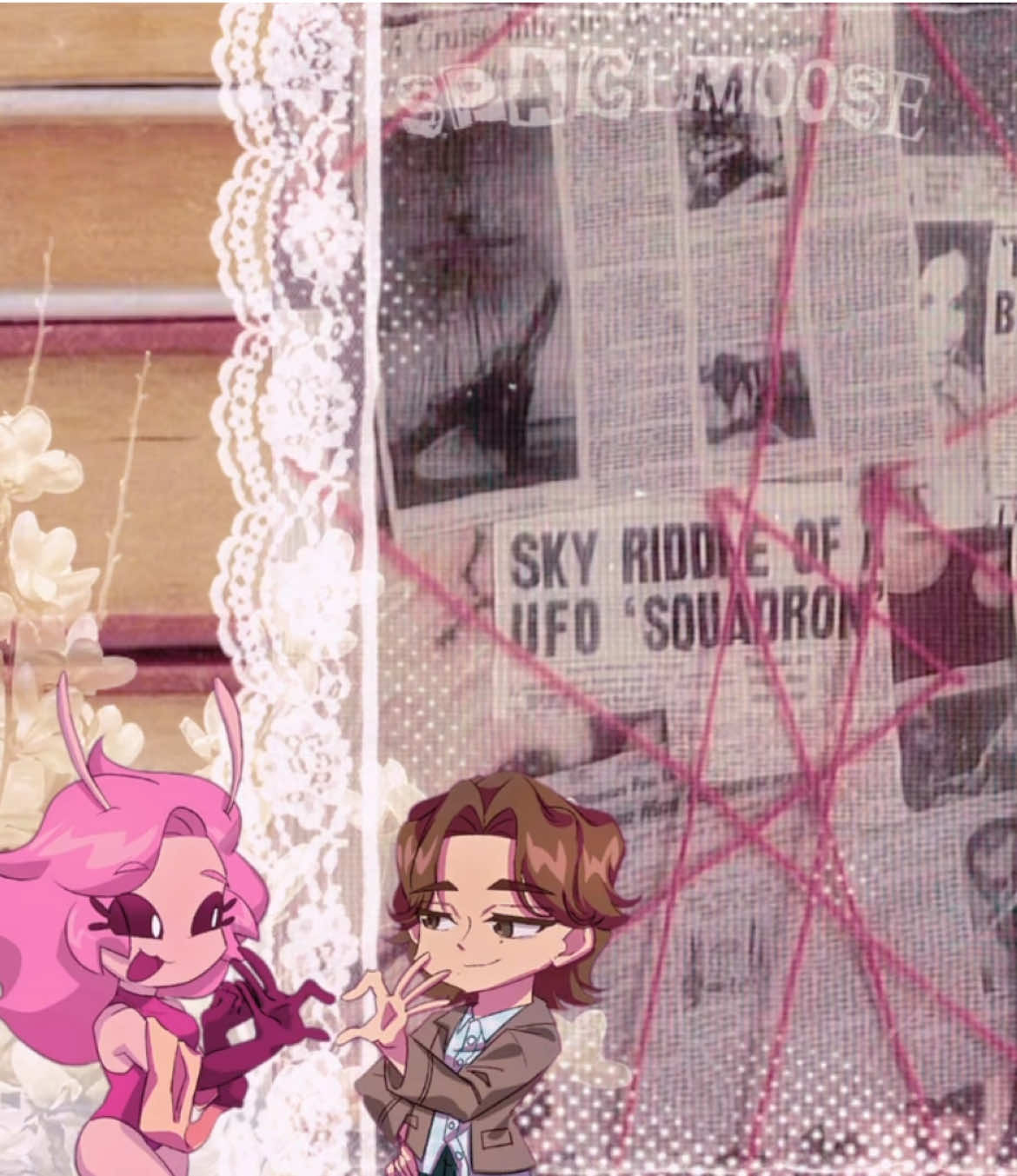 #SPACEMOOSE I made mood boards like this for all my selfships and am just now getting around to posting them teehee!! Here’s my ship with Sam from Supernatural #yumeship #selfship #supernatural #samwinchester 