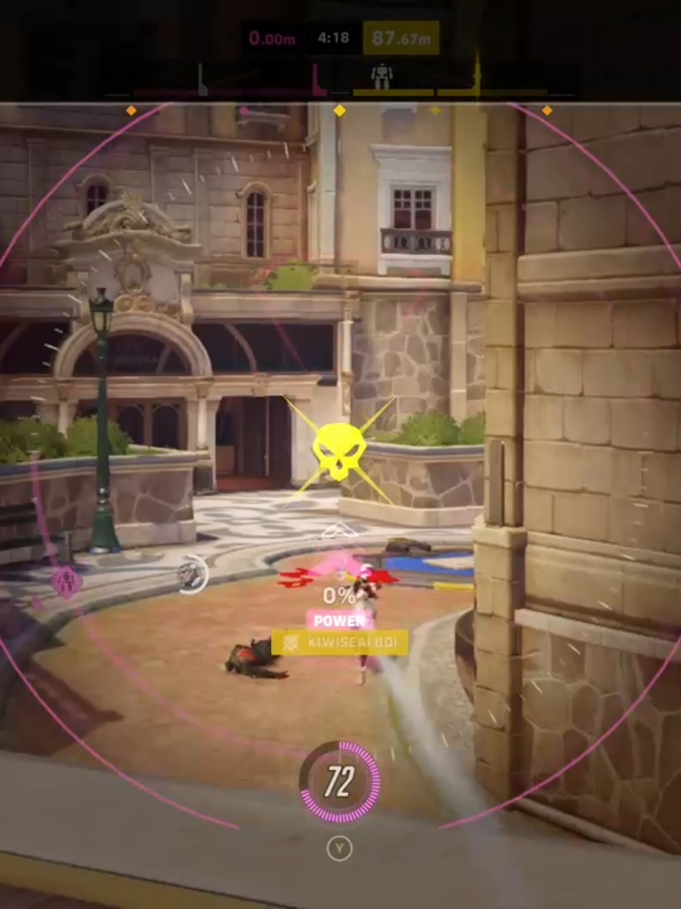 Winton almost got me #overwatch #console #widowmaker #fyp 