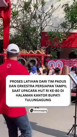 Kali ini tim padus dan orkestra gak kalah keren latihannya, bakal se-seru apa ya nanti 😁 ____ @/pak_putra_guru_baik_hati #EksisTulungagung #Tulungagung