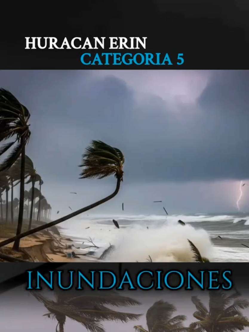 URGENTE | HURACAN ERIN #huracanerin #huracan #puertorico #noticias #clima 