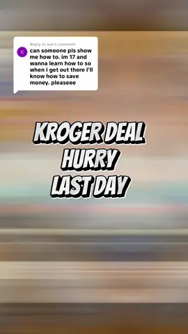 Replying to @sue Easy Kroger Deal… some coupons expire today so hurry 🫶🏼 #CouponerFinds #StockpileShopping #DealsYouNeed #CouponTok #CouponingLife 