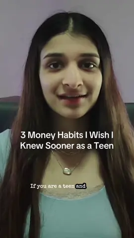 3 money habits I wish I knew earlier as a teen. Full video on youtube with more info!#tatcha #fyp #investing #stocks #money 