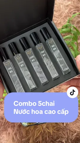 Combo 5 chai nước hoa #nuochoanam #nuochoanu #nuochoacaocap #nuochoa 