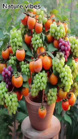 Method for grafting persimmon with grapes using Coca-Cola and egg#foryou#grafting#fruits#viral#naturevibes 