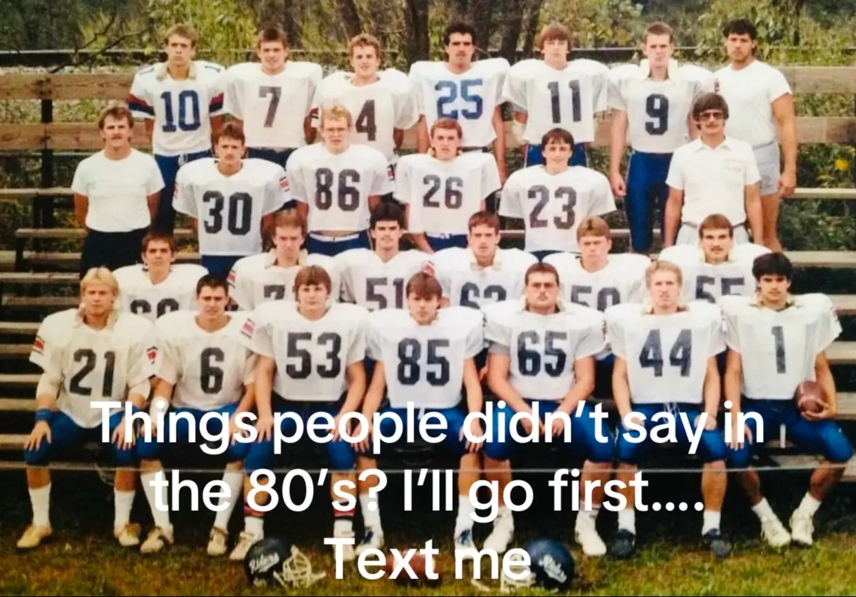 #80s #footbal #textme #lol #tiktok 