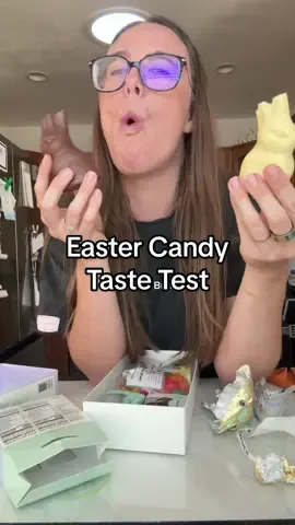 Double fisting Easter bunnies #seescandies #seeschocolates #chocolate #tastetest #foodreview 