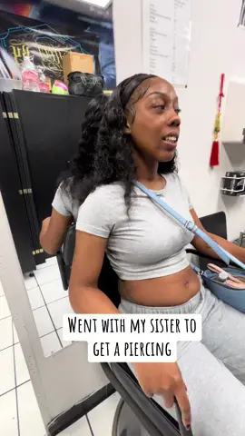 I remember getting pierced up all the time 🤣 How many piercings do you have? #sisterdate #sistervlog 