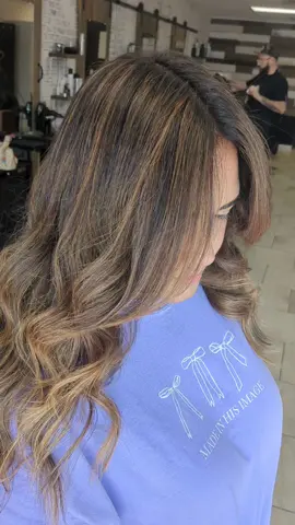I’ve never had it this light and I am absolutely loving it ✨  #hairtransformation #hairtransition #hairtok #babylights #balayagehighlights 