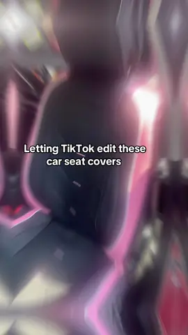 I think I put the back seat on wrong but super cute 