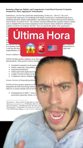 Trump hace mucho más difícil hacerte ciudadano de Estados Unidos 🚨 