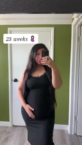 Excuse my dirty mirror 🤭 #23weekspregnant 