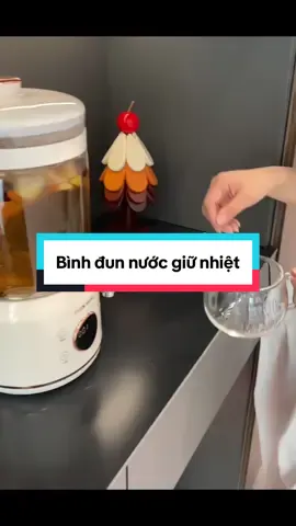 Bình đun nước giữ nhiệt có vòi #giadungthongminh #giadungtienich #fyp #binhdunnuocgiunhiet 