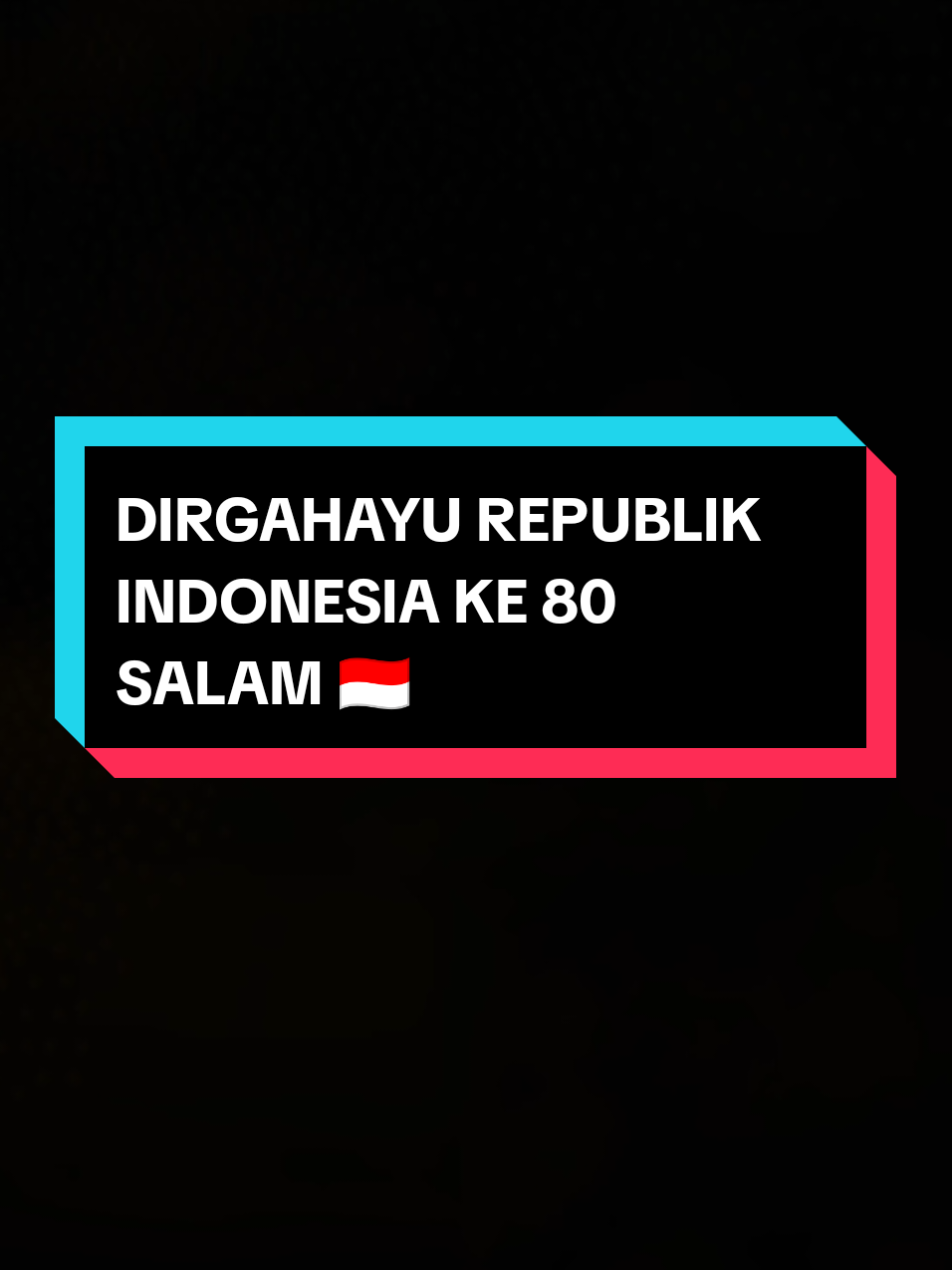 DIRGAHAYU REPUBLIK INDONESIA KE 80 SALAM PERTANIAN 🇮🇩🇮🇩🇮🇩 #benihmerahputih #80 