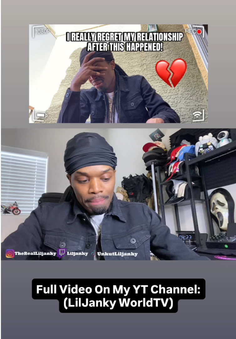 “Go watch the full video on my YT Channel: (LilJanky WorldTV)💯